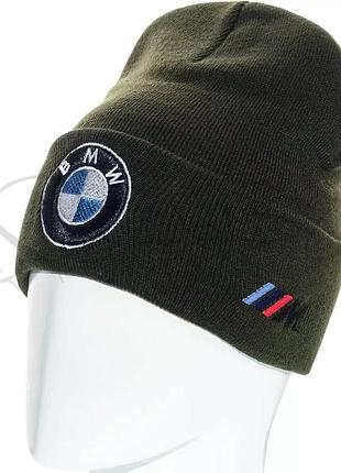 Шапка з вишивкою автомобільна bmw l20085 хакі