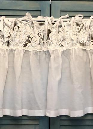 Занавески "розы" handmade