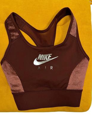 Спортивный топ бра с чашечками nike оригинал