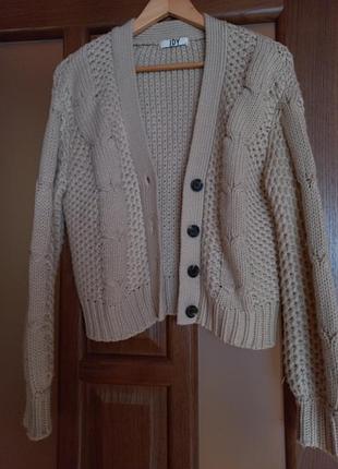 Кардиган  бежевий