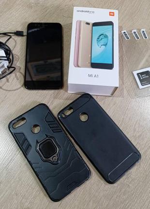 Смартфон xiaomi mi a1, black 4 gb/32gb
