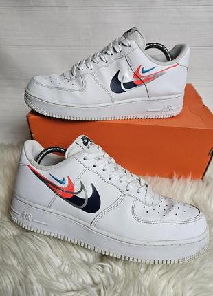 Кожаные кроссовки nike air force 1 44 размер