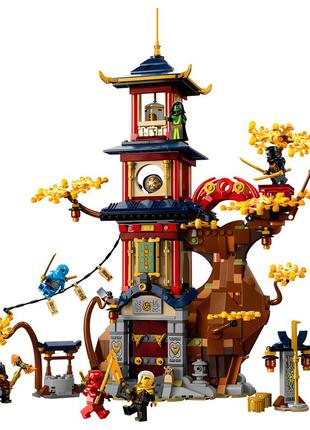 Конструктор для мальчика ninjago 70085 «храм энергетических ядер дракона» на 1049 деталей