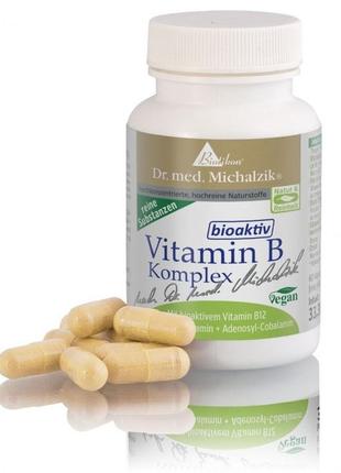 Biotikon vitamin b complex dr. med. michalzik vegan витамин b, 60 штук