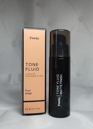 Тональная основа-флюид от j'erelia pure beige 30мл