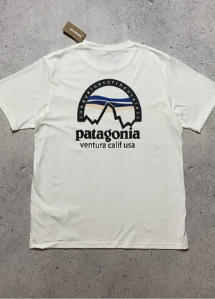 Нова футболка patagonia / біг лого на спині