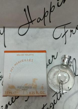 Hermes eau des merveilles парфумована вода 7.5ml