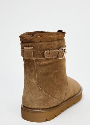 Замшеві черевики уггі zara4 фото