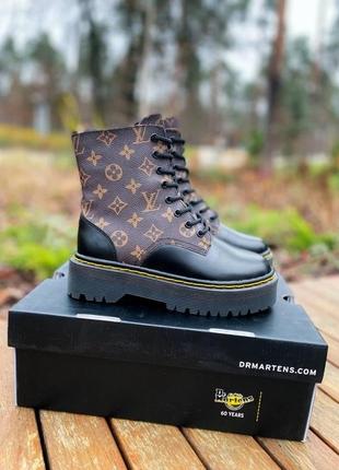 !sale! dr.martens  jadon lv premium "хутро+застібка"