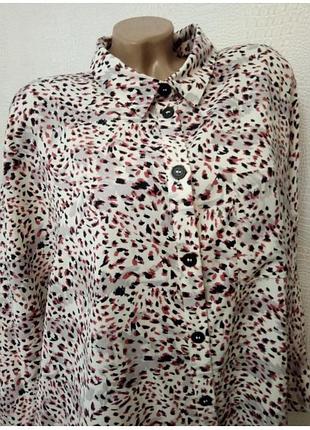 Рубашка блуза большого размера