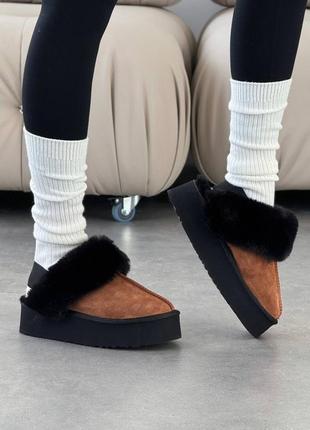 Уггі жіночі з натуральної замші