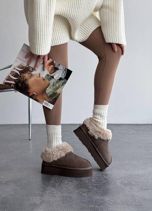 Уггі жіночі з натуральної замші