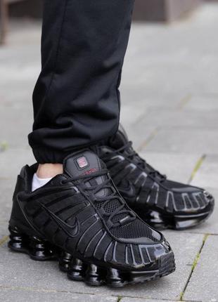 Чоловічі кросівки nike shox tl black8 фото