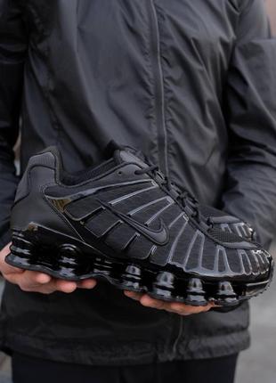 Чоловічі кросівки nike shox tl black1 фото