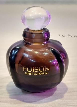 Poison esprit de parfum dior, 5 ml - оригинал, винтаж / редкость