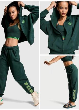 Спортивний прогулянковий костюм кофта+штани victoria’s secret, оригінал