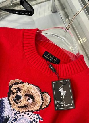 Свитер под ralph lauren с мишкой 3