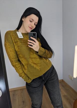 Светр в'язаний хамелеон