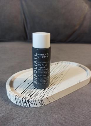 Тонік-ексфоліант з саліциловою кислотою paula's choice skin perfecting 2% bha liquid exfoliant