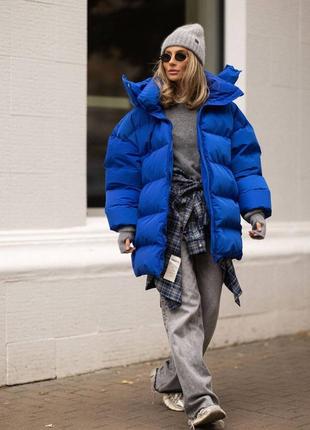 Пуховик oversize