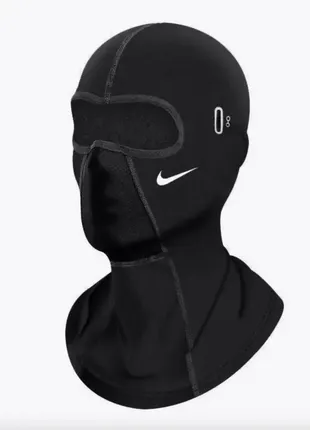 Балаклава nike чорна на флісе4 фото