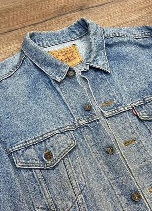 Вітажна оригінальна джинсова куртка (джинсовка) levi's