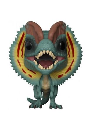 Коллекционная фигурка funko pop серии парк юрского периода дилофозавр