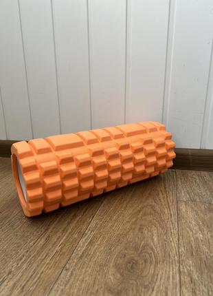 Массажный роллер easyfit grid roller mini 30 см