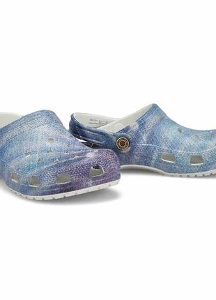 Клоги crocs classic denim clog!