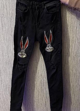 Джинсы скинни из испании