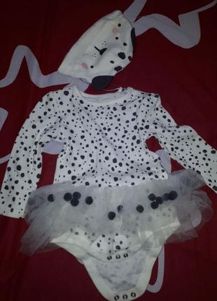 Боди и шапочка tu 80 см