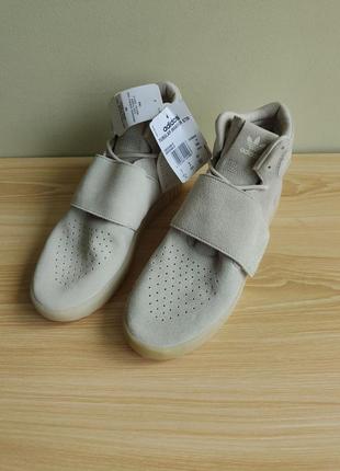 Нюанс!!! кроссовки немецкого бренда adidas tubular invader strap bb8943 clear brown оригинал европа