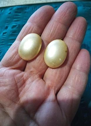 Серьги жемчуг винтаж прошлый век