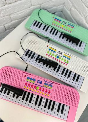 Синтезатор 🎹 з мікрофоном для дітей
