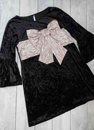 Велюровое нарядное платье xhilaration l(12)40