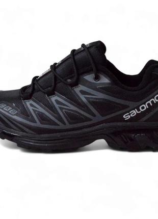 Кросівки чоловічі зимові salomon xt-6 black 43