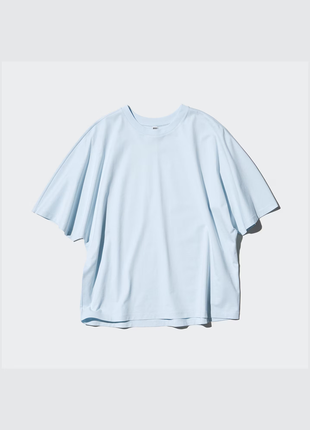 Бавовняна овесайз футболка uniqlo