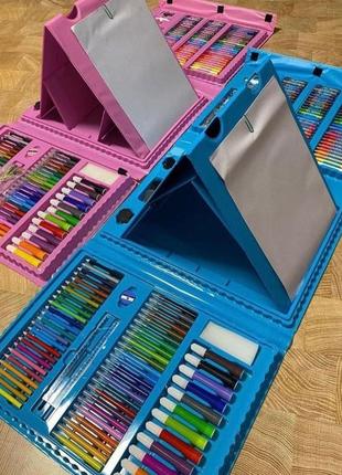 Дитячий набір для малювання на 208 предметів, набір для творчості