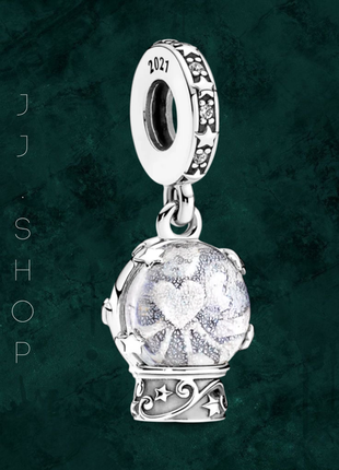 Серебряная бусина pandora ангел в снежном слое 790027c01