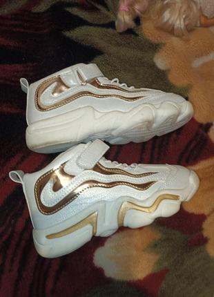 Ботинки хайтопы для девочки