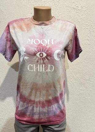 Рожева футболка moon child