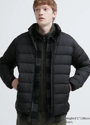 Uniqlo ультралегкий теплий пуховик ultra light down jacket (3d cut)