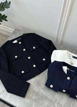 Жакет блейзер пиджак zara s m