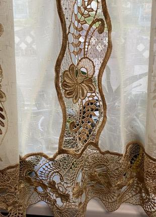 Тюль ришелье-лен (италия)