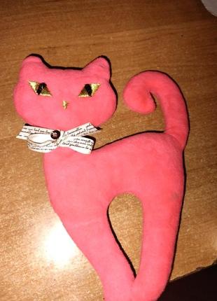 Мягкая игрушка кошки, 18 сантиметров, новая