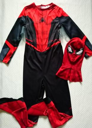 Карнавальний костюм спайдермен spider man marvel з маскою 11-12 років