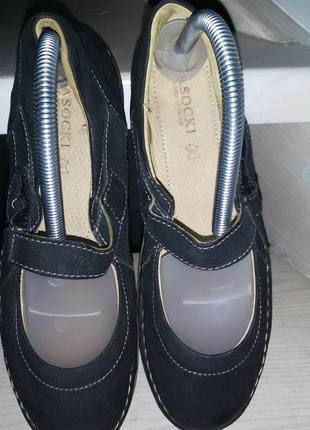 Lasocki - замшеві туфлі  40 розмір (26 см)5 фото