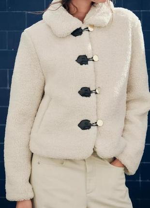 Куртка тедди в стиле zara