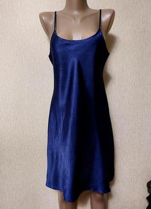 Жіноча атласна нічна сорочка, пеньюар bhs