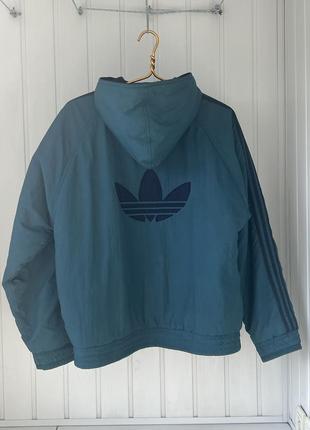 Adidas originals двухсторонняя винтажная куртка